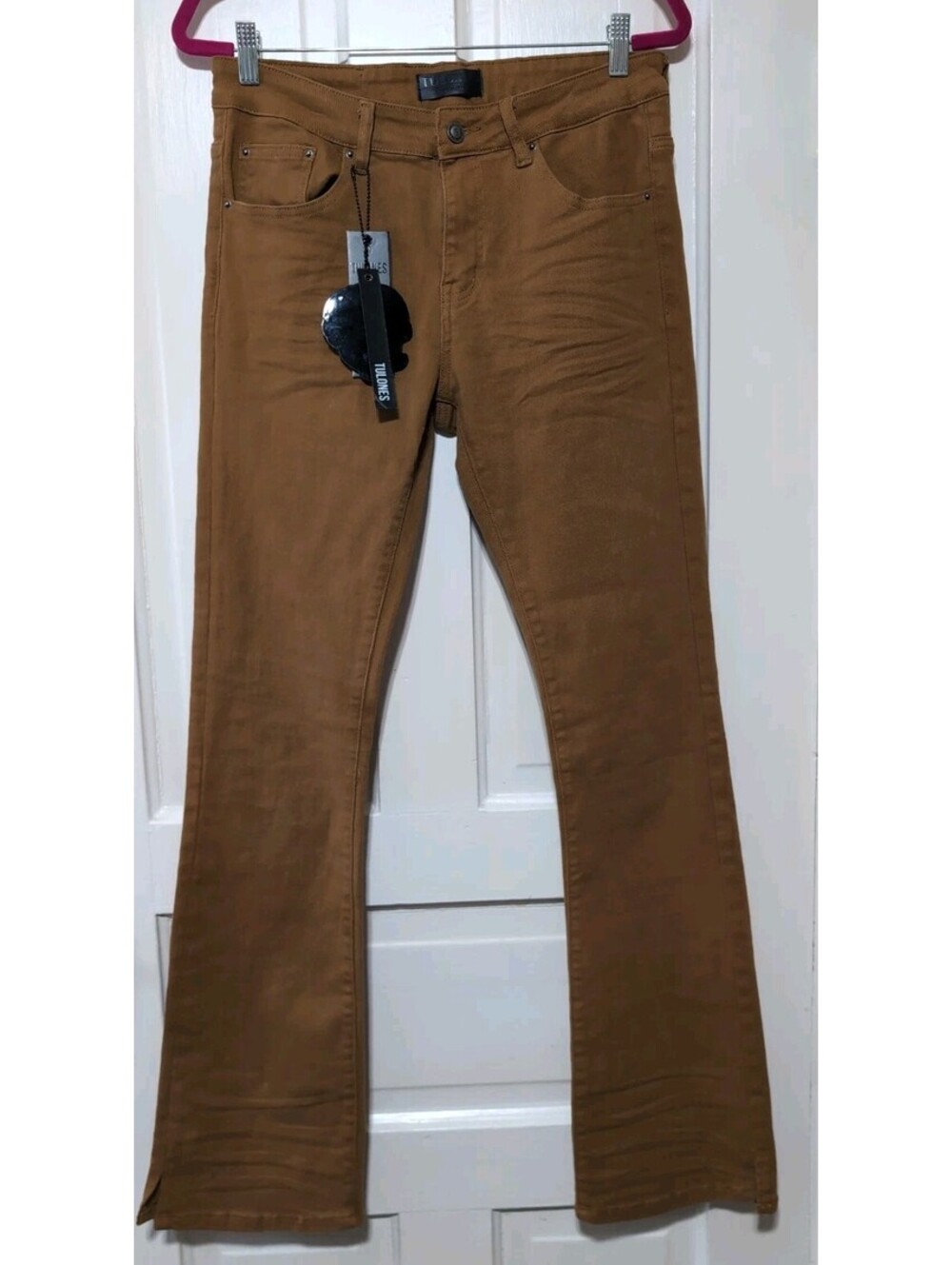 Tulones Streatwear Denim Stacked Jeans Currency Collection NWT Men's 34(1494)A